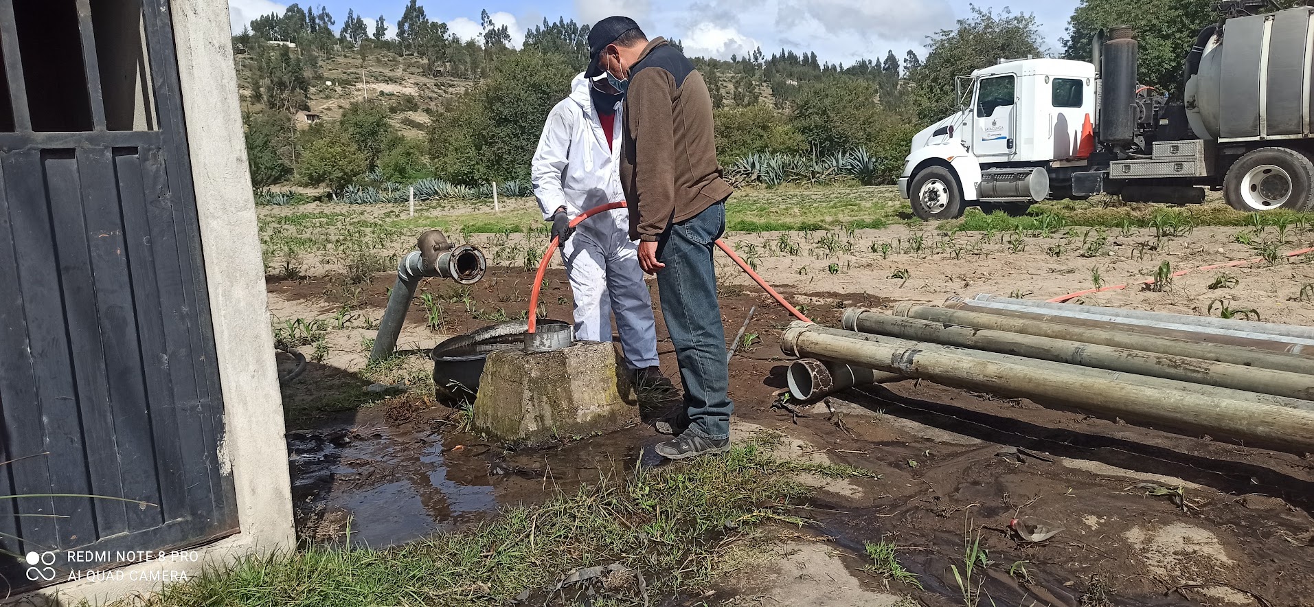 Mantenimiento de pozo y bomba